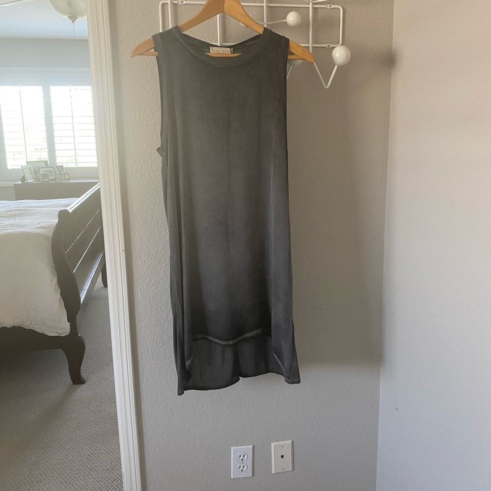 Ombré,grey, tank dress NEW